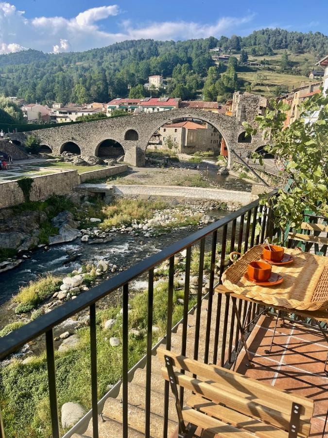 Apartamento Colgante Al Rio Con Vistas Al Puente Camprodon Ngoại thất bức ảnh