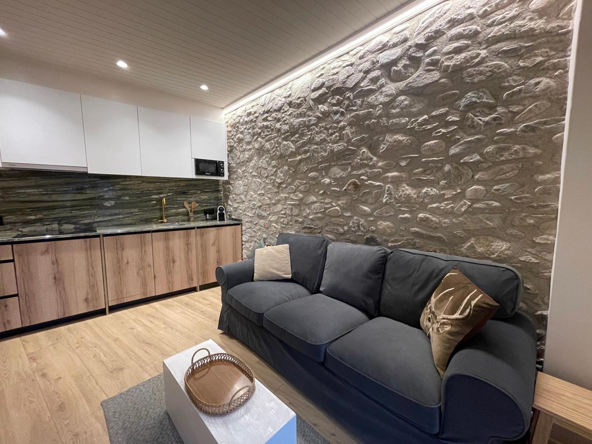 Apartamento Colgante Al Rio Con Vistas Al Puente Camprodon Ngoại thất bức ảnh
